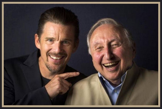 Ethan Hawke & Seymour Bernstein (Reuters/Mark Blinch)